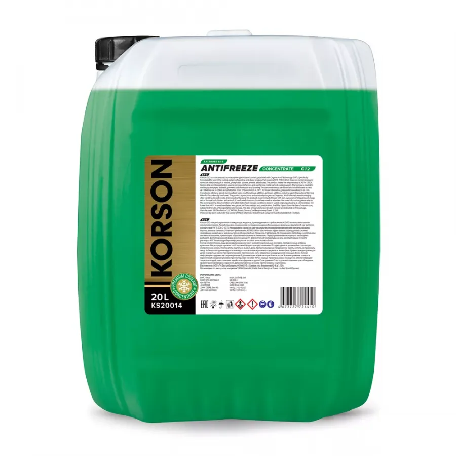 Korson G12 Concentrate, 20л