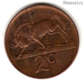 ЮАР 2 цента 1987