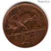 ЮАР 2 цента 1987