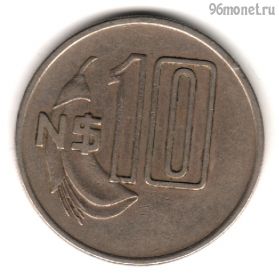 Уругвай 10 нов. песо 1981