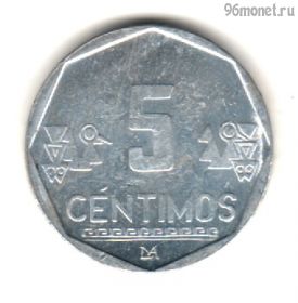 Перу 5 сентимо 2007