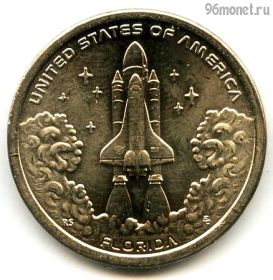 США 1 доллар 2025 P