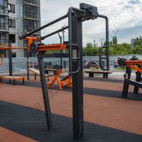 Power-1802 Уличный тренажер Сведение рук стоя с переменной нагрузкой