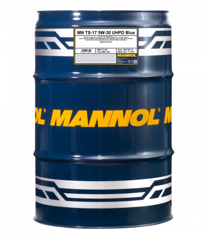 Mannol TS-17 UHPD 5W-30, 60л