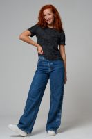 7497 футболка женская [черный винтаж]