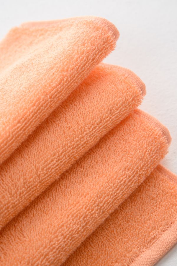 Полотенце махровое банное большое Софатекс 70 * 140 для ванной и бани bs [персик]
