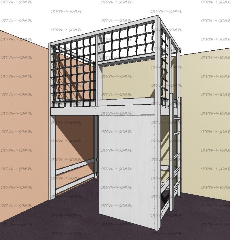 Кровать-чердак Sky