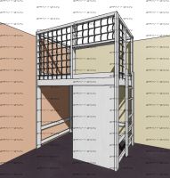 Кровать-чердак Sky