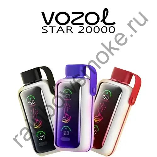 Vozol Star 20000 - Cherry Pomegranate Slush (Вишневый Гранатовый Слаш)