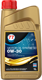77 Lubricants Motor Oil Synthetic 0W-30, 1л
