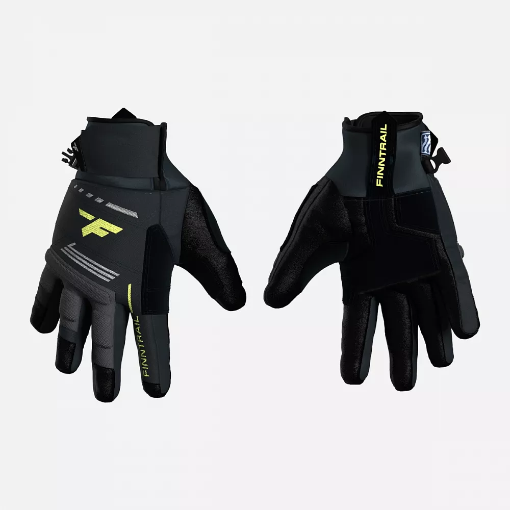 ПЕРЧАТКИ FINNTRAIL GT 2791 GRAPHITEYELLOW