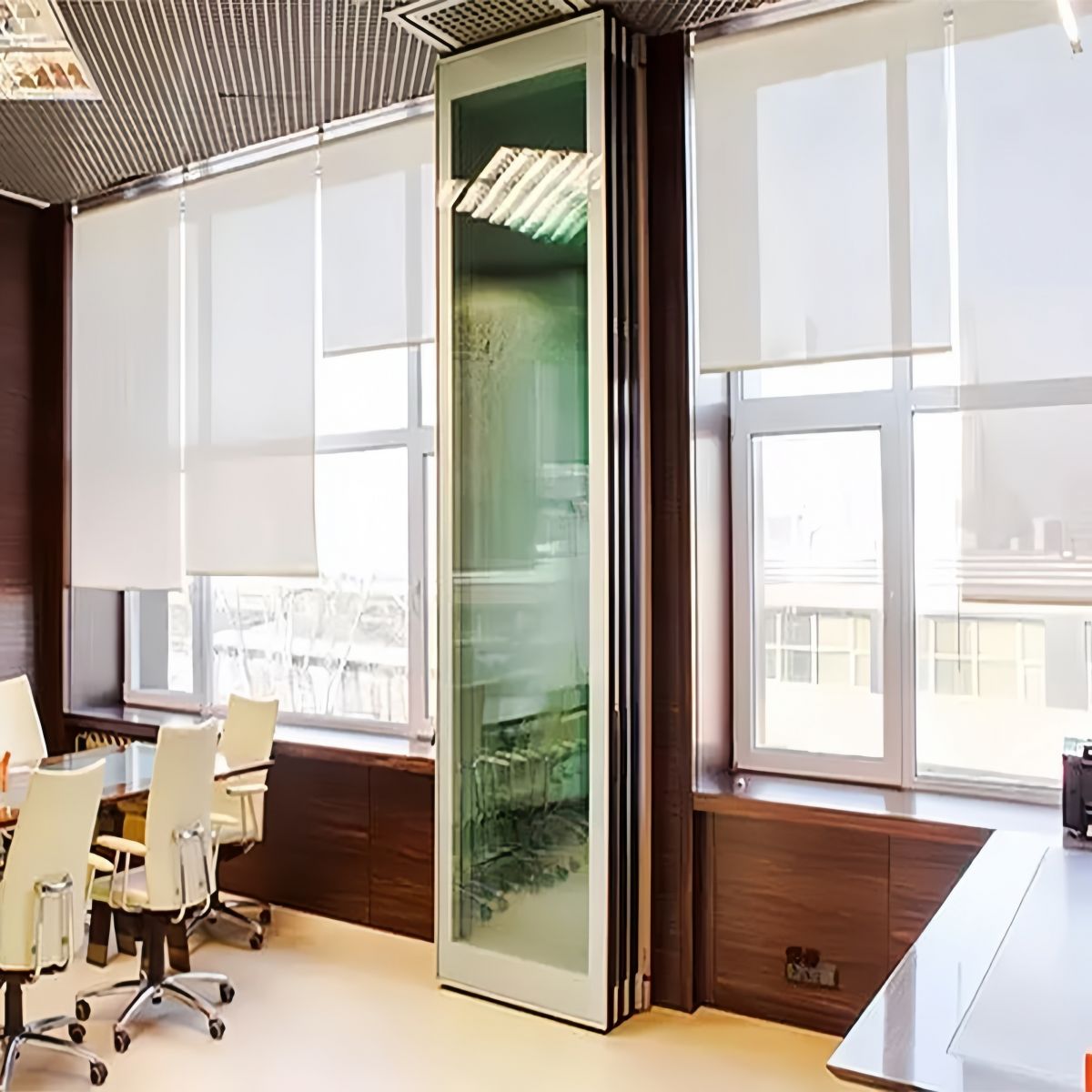 Раздвижные стеклянные перегородки SmartWall WG5