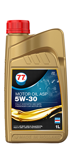 77 Lubricants Motor Oil Synthetic ASP 5W-30, 1л