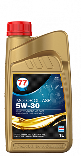 77 Lubricants Motor Oil Synthetic ASP 5W-30, 1л