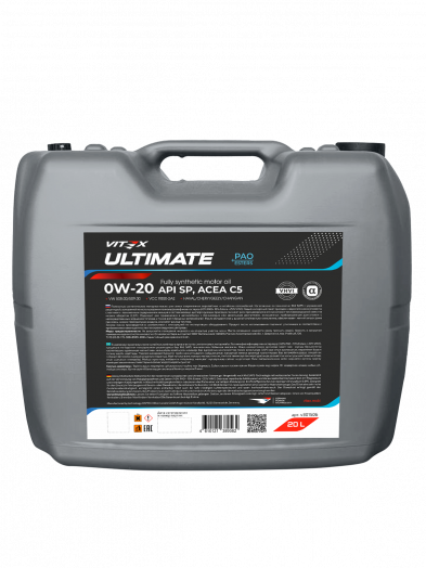 Vitex Ultimate C5 0W-20, 20л