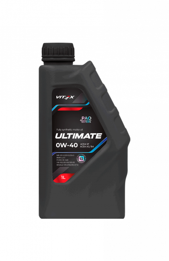 Vitex Ultimate A3/B4 0W-40, 1л
