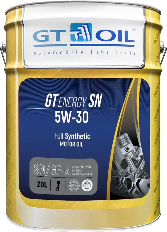GT OIL Energy SN 5W-30, 20л