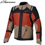 Мотокуртка Alpinestars Andes V4 Drystar, коричневая с оранжевым