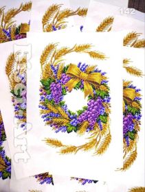 9142 Biser-Art. Рушник спаса