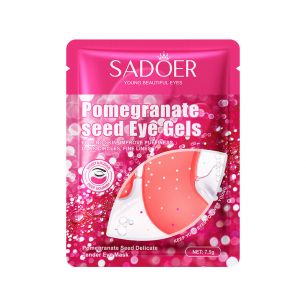 Гидрогелевые патчи для век с семечками граната SADOER Pomegranate seed Eye Gels, 7.5 гр