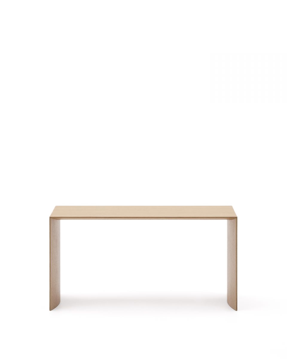 Litto Журнальный столик из шпона дуба натурального цвета 90 x 45 см Litto Журнальный столик из шпона дуба натурального цвета 90 x 45 см