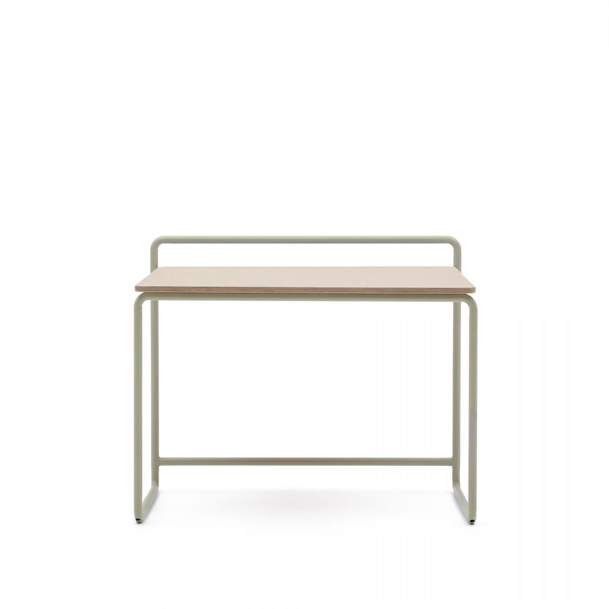 Tinn Письменный стол из ясеневого шпона с металлической конструкцией, 75 x 45,5