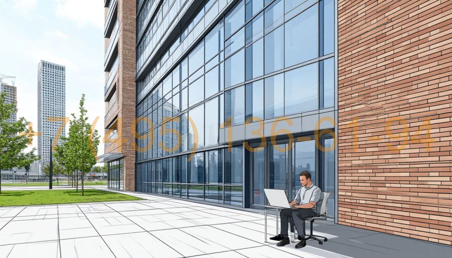 Проект вентилируемого фасада из клинкерной плитки стадия КМ (КМД)