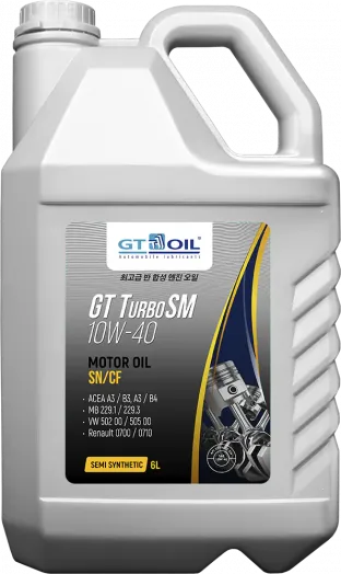 GT OIL Turbo SM 10W-40, 6л