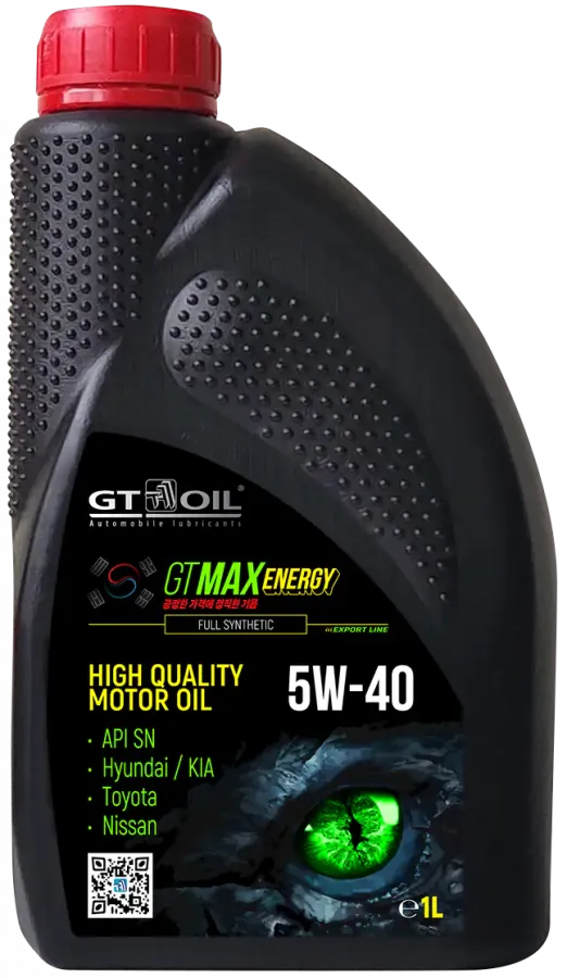 GT OIL MAX Energy 5W-40, 1л
