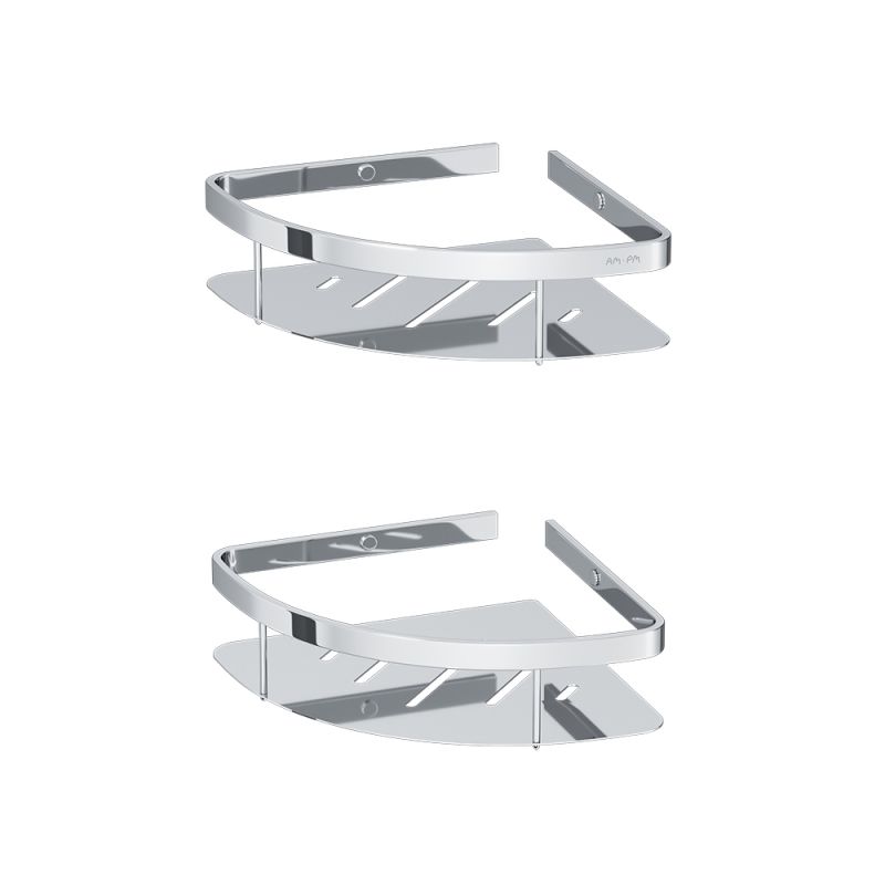 Полка для душа угловая двухъярусная, хром AM.PM Sense L A7454200