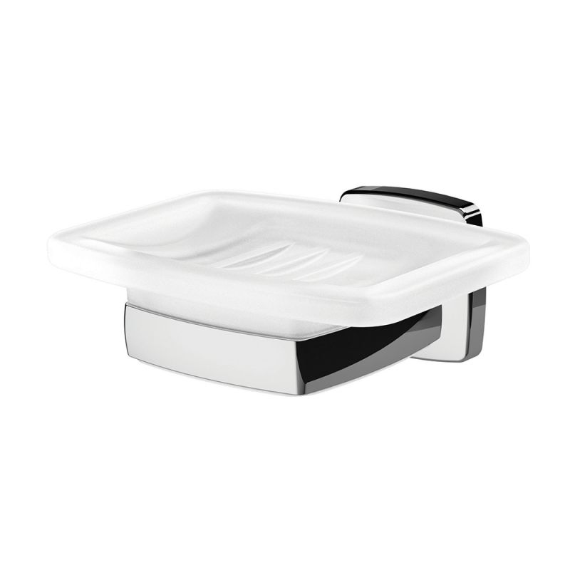 Стеклянная мыльница с настенным держателем AM.PM Gem A9034200