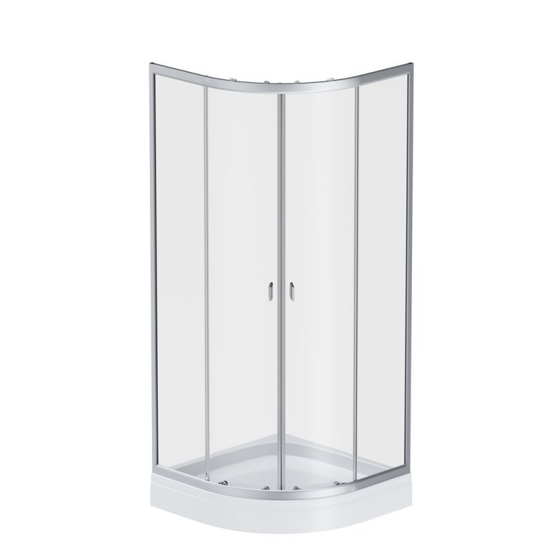 Душевой уголок с поддоном AM.PM X-Joy, хром W88E-205-080MT64