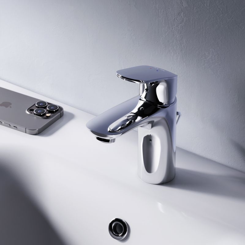 Смеситель для умывальника с донным клапаном AM.PM Like F8092116