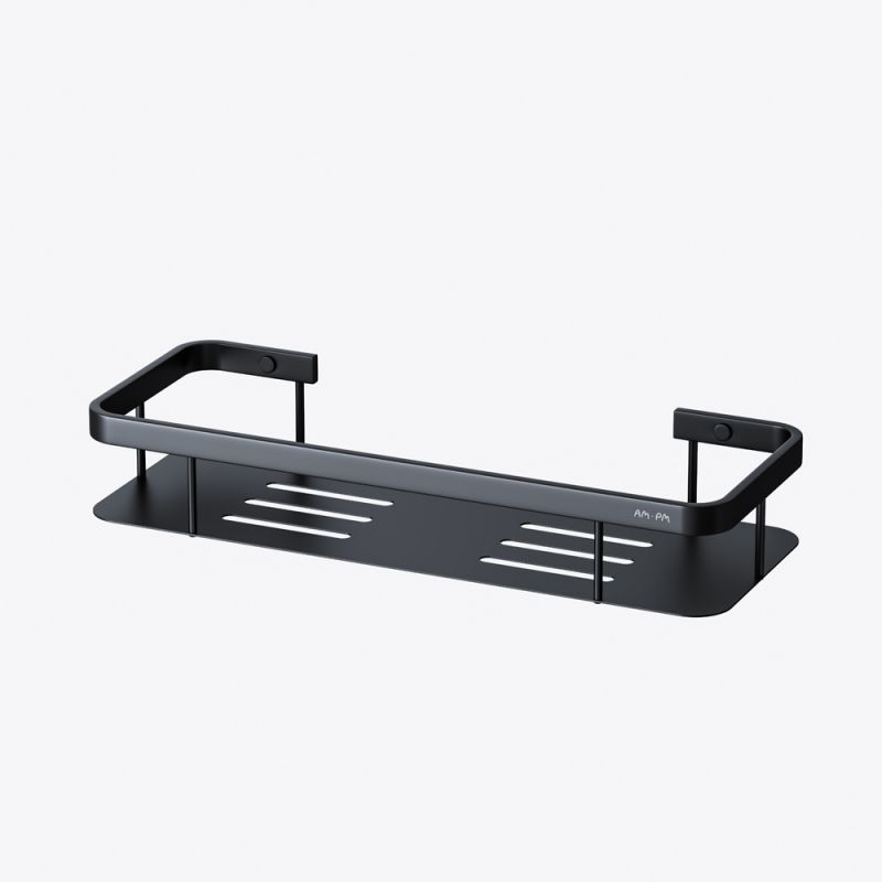 A7453122 Sense L Полка для душа прямая, черный AM.PM