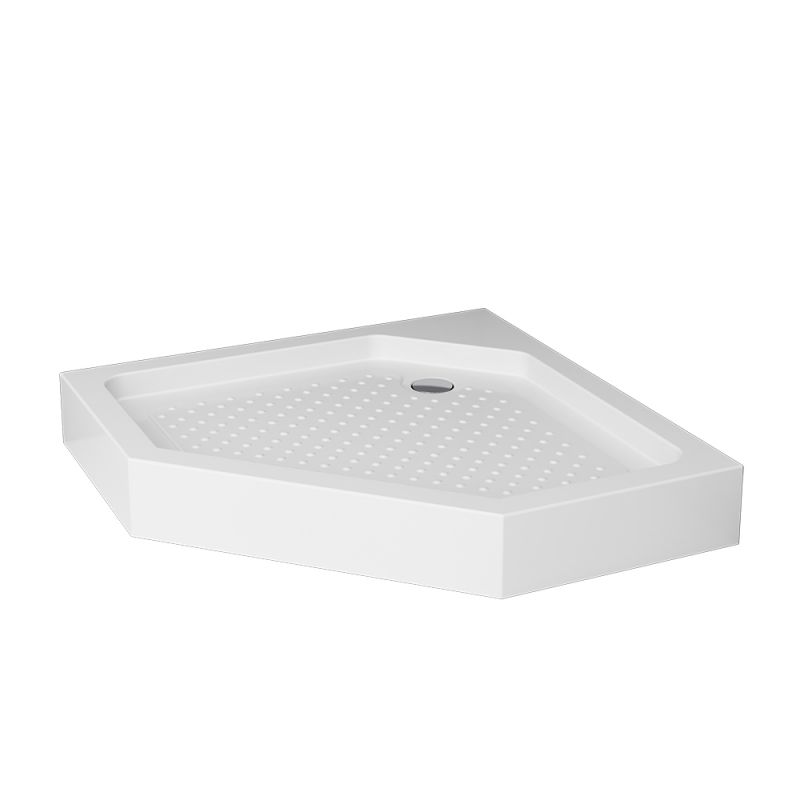 Поддон душевой AM.PM Gem с сифоном, 90х90 см, пятиугольный, W90T-405-090WT
