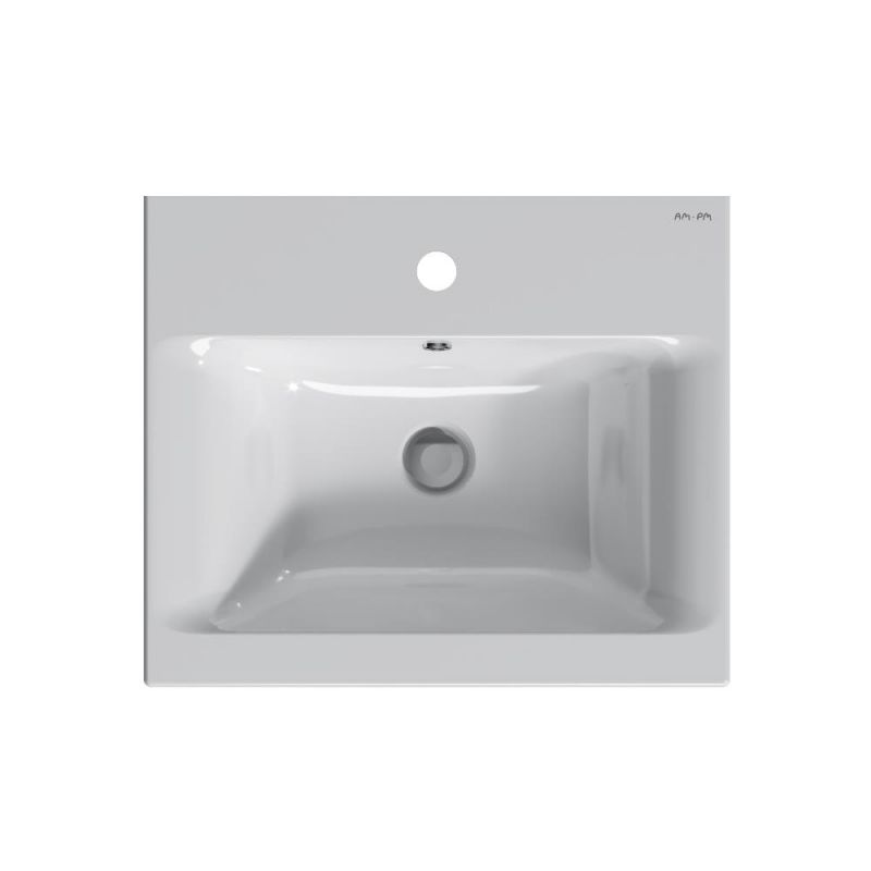 Раковина мебельная AM.PM Gem, 50 см, белый глянец M90WCC0502WG