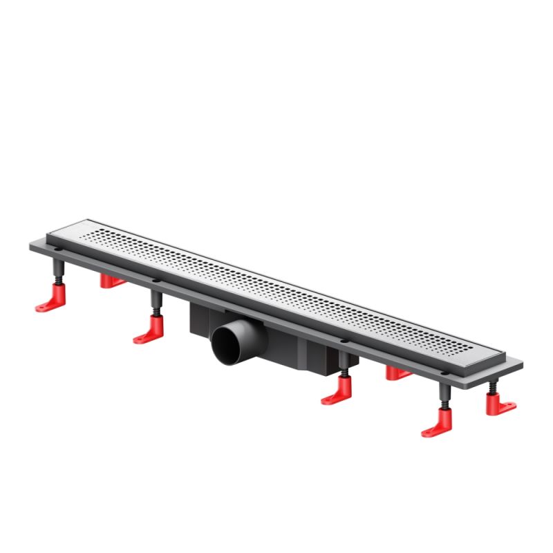 W02SC-P11-070-01SB PrimeFlow Трап AM.PM для душа линейный универс затвор Cut Gradient 70см цвет сталь мат