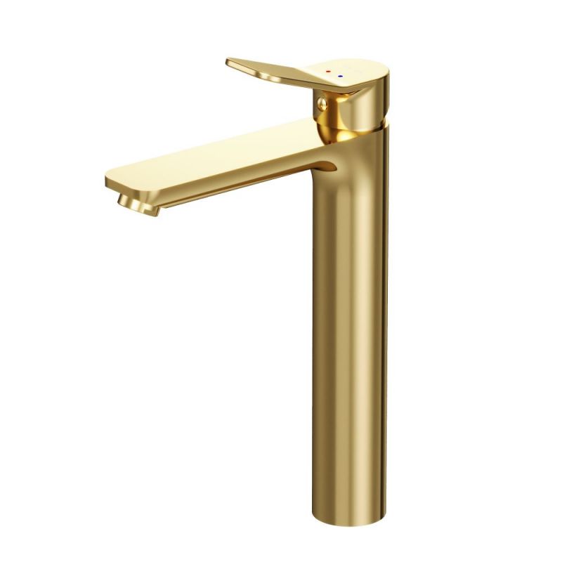 Смеситель для раковины, высокий AM.PM X-Joy золото, F85A92099