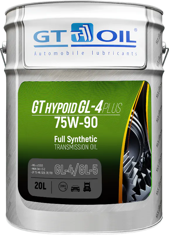 GT Oil Hypoid GL-4 Plus 75W-90, 20л