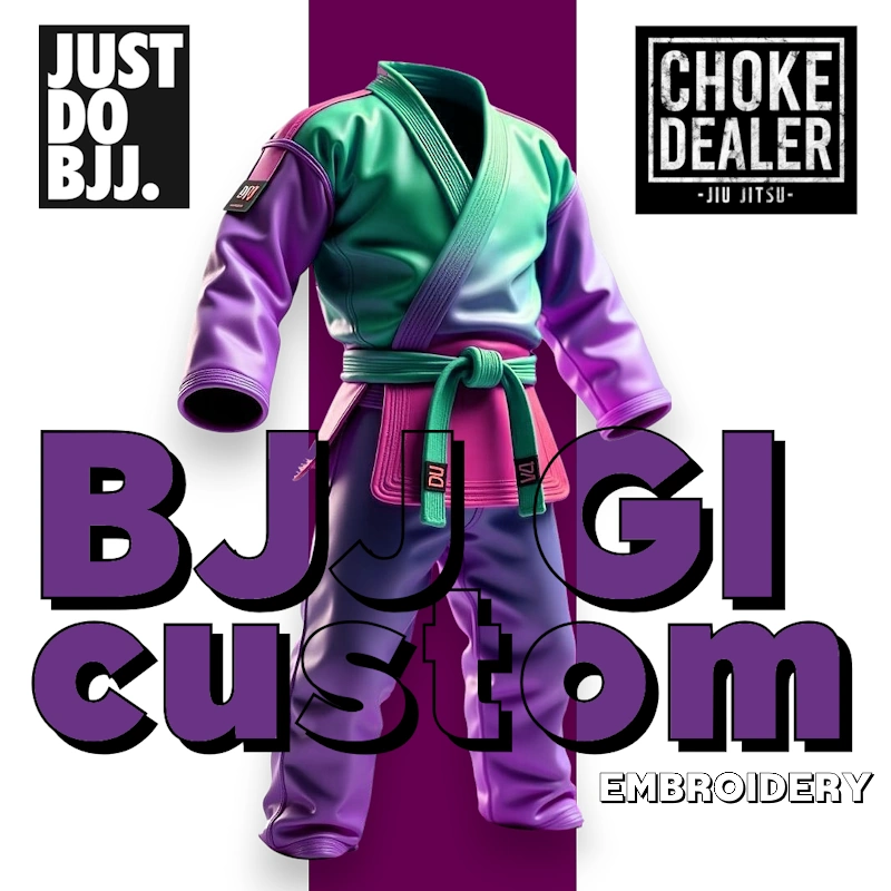 Кастомное BJJ кимоно с вышивкой / на заказ