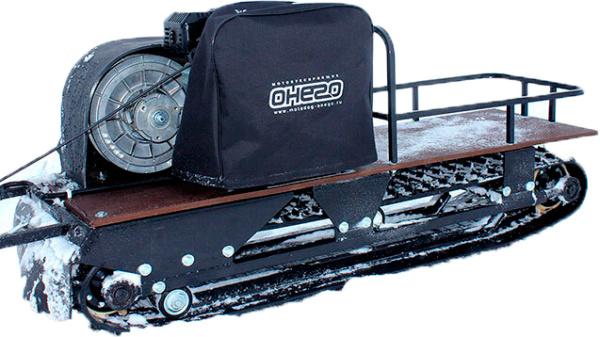 Мотобуксировщик ОНЕГО 500 20 л.с. Front