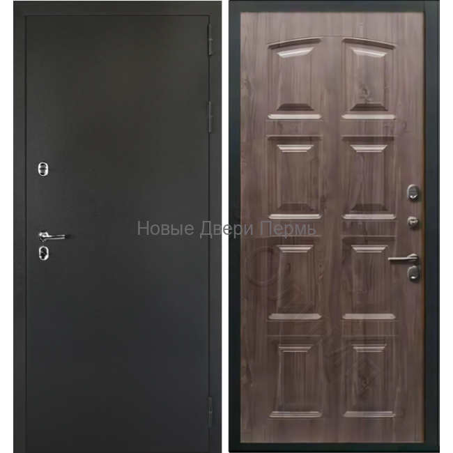 ТЕРМО Эвита Акация темная  ,уличная дверь с терморазрывом в Перми