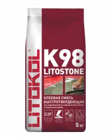 Клеевая Смесь Litostone K98 5кг Litokol Быстротвердеющая.