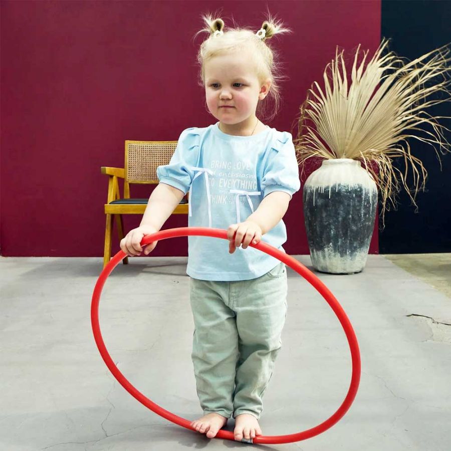 Обруч пластмассовый 100 см.