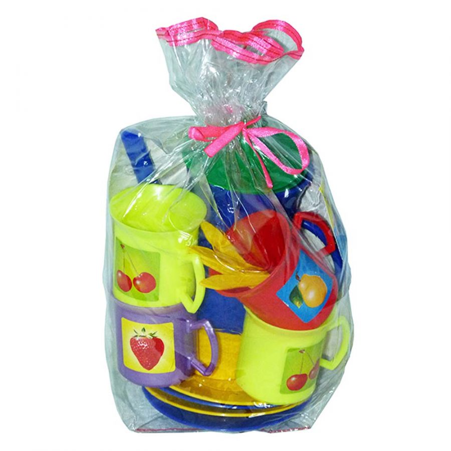 Набор " Кофейный" 4 персоны в сумке ПВХ