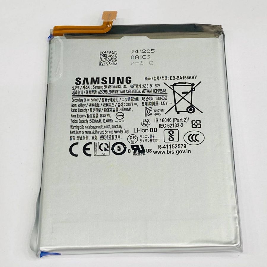 Samsung Galaxy A16 (EB-BA166ABY) АКБ аккумулятор оригинал с разбора