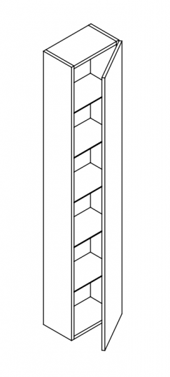 Шкаф подвесной Mildue Vitage 7764