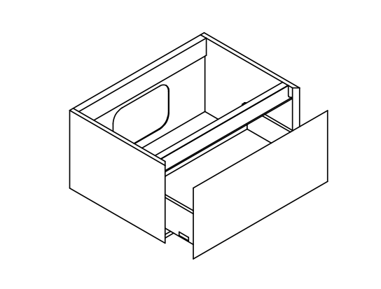 Блок модульный Mildue Noorth 8119 с ящиком