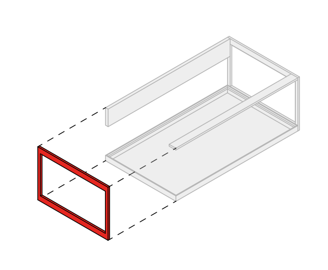 Боковая стенка рамы Mildue Noorth 6689