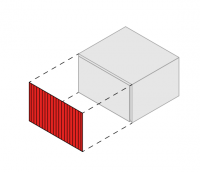 Боковая рельефная стенка Mildue Noorth 4569 схема 1 Боковая рельефная стенка Mildue Noorth 4569 схема 1